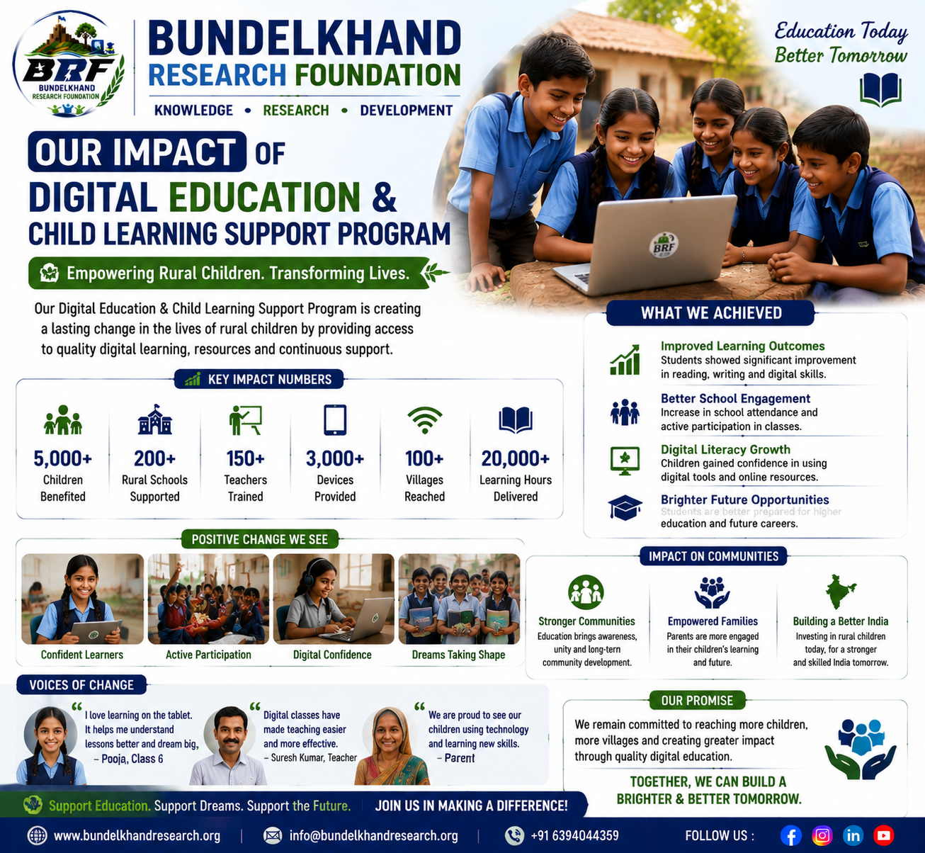 Digital Education & Child Learning Support Program