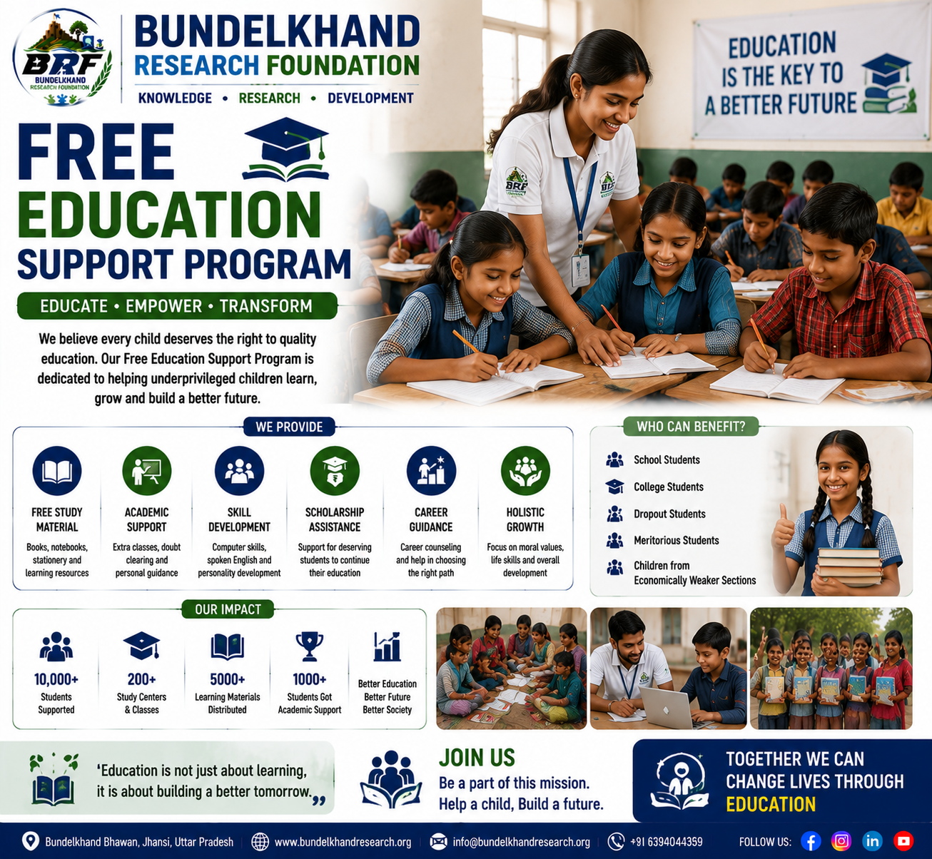 Free Education Support Program