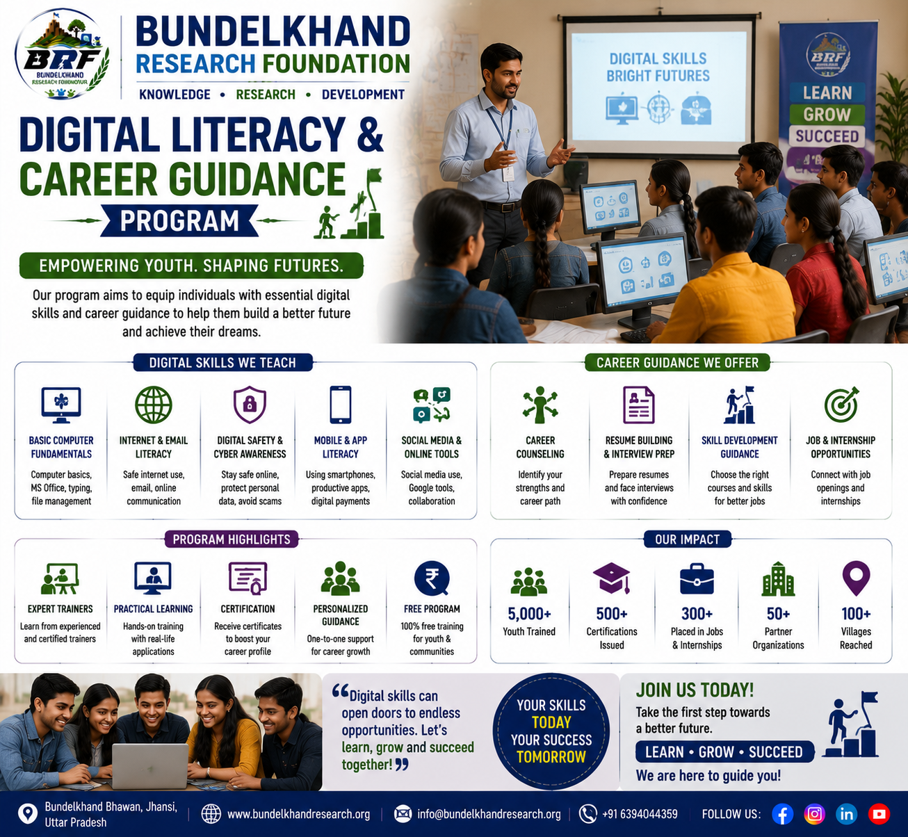 Digital Literacy & Career Guidance Program