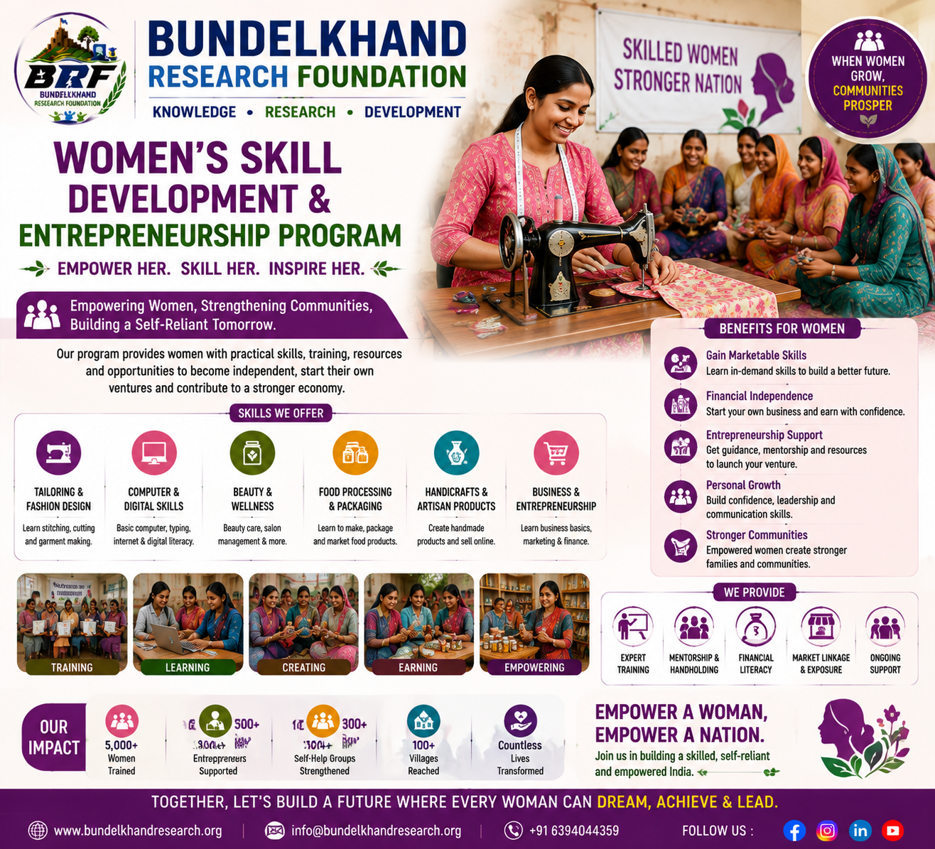 Women's Skill Development & Entrepreneurship Program