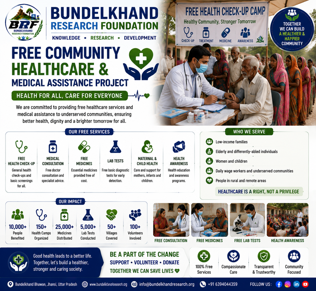 Free Community Healthcare & Medical Assistance Project