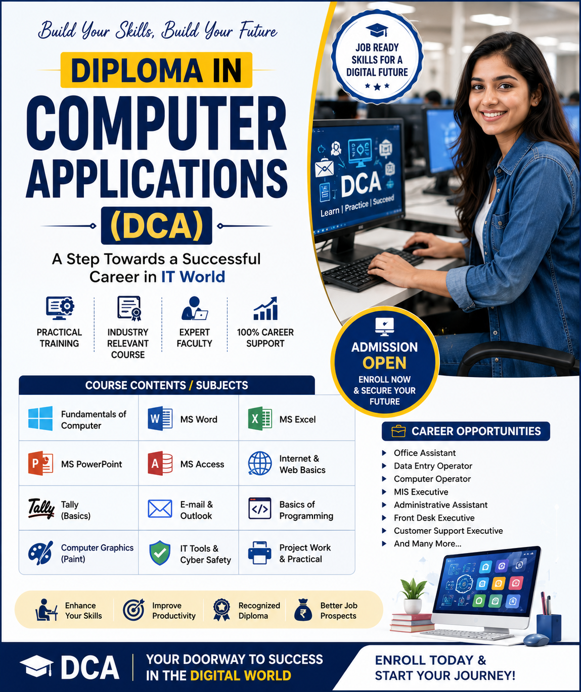 Diploma in Computer Applications (DCA)