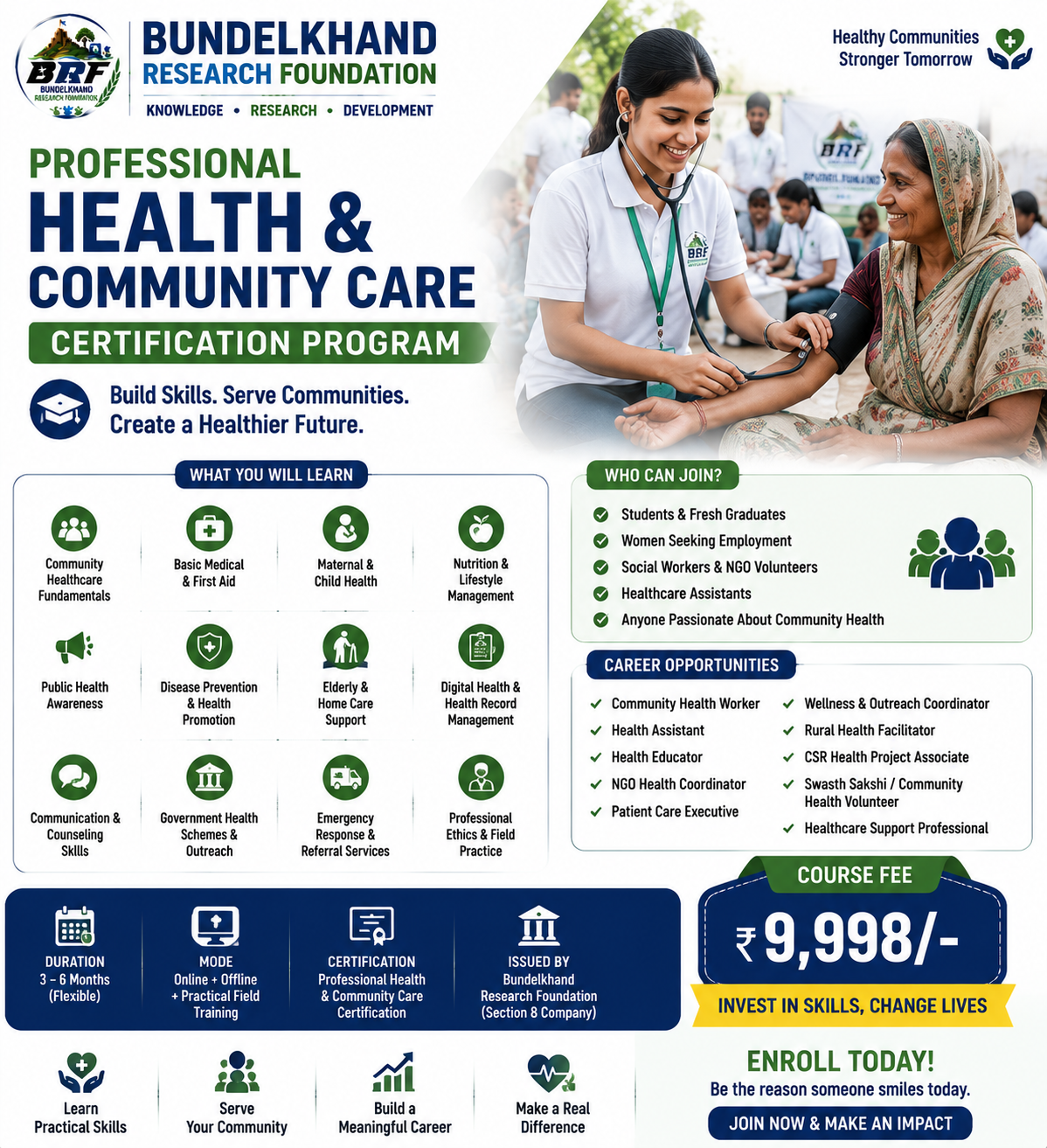 Professional Health & Community Care Certification Program