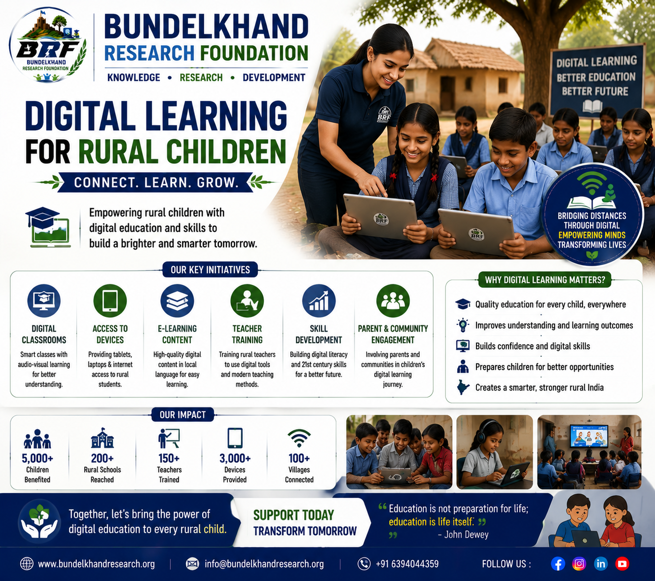 Digital Learning for Rural Children